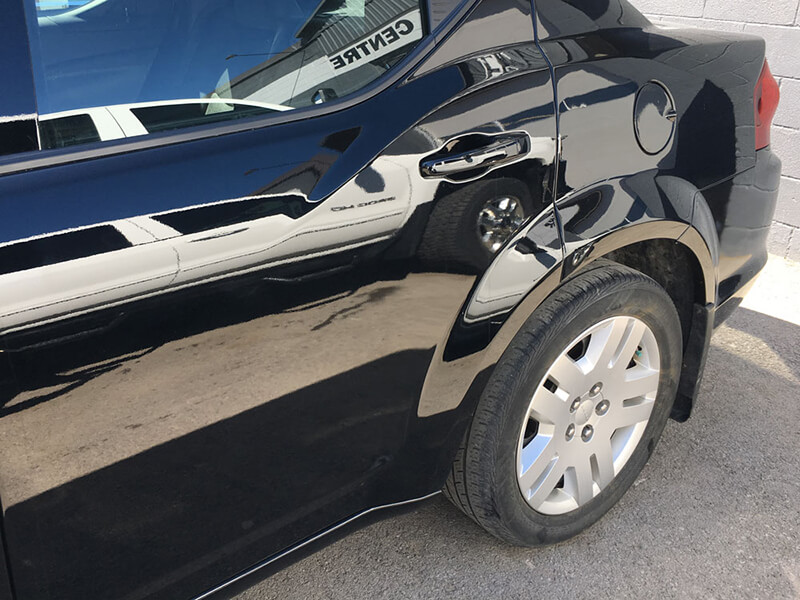 after dent repair by car repair shop in st catharines